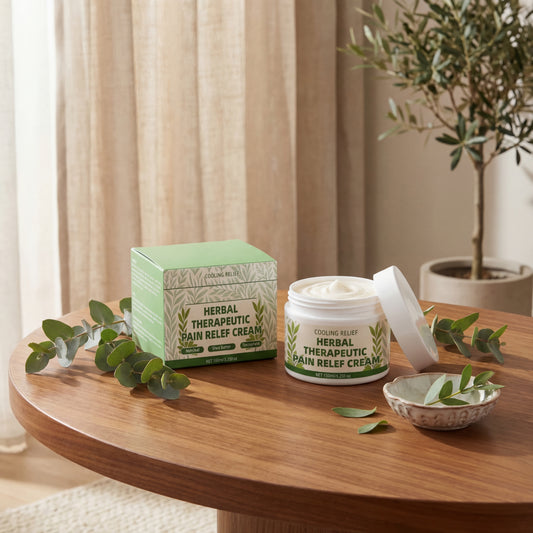 The Relief Cream - Herbal Therapeutic Pain Relief Cream for Infrared Therapy