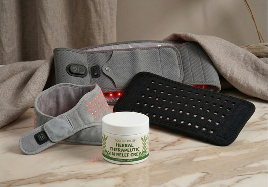 The Full Body Relief Kit - Infrared Therapy Wrap + The Belt + The Soother + The Relief Cream